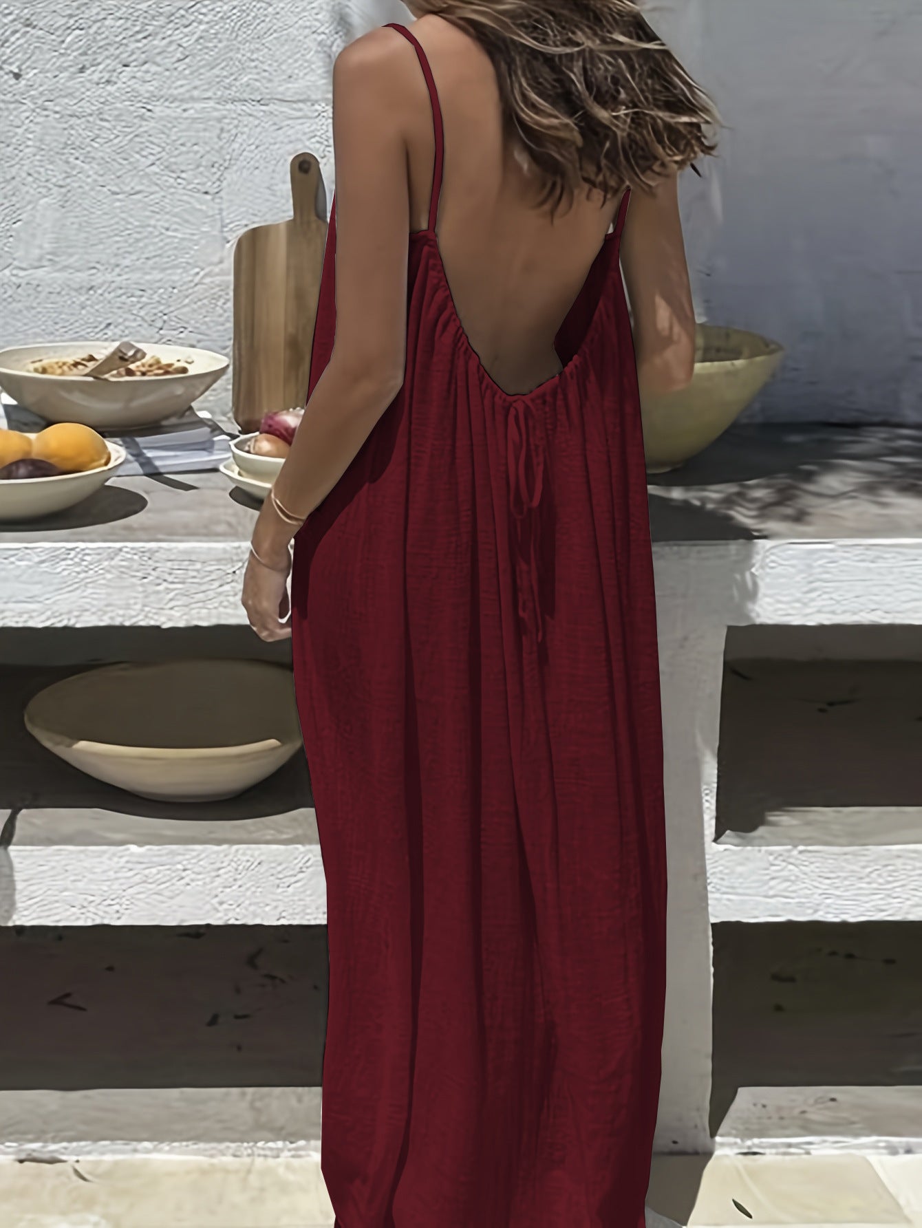 Backless Cami Dress