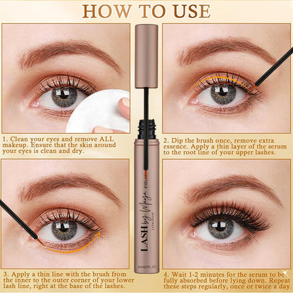 Wimpernpflegelösung