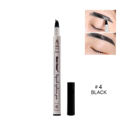 Waterproof Natural Eyebrow Pen: Four-Claw Tint Tattoo Pencil