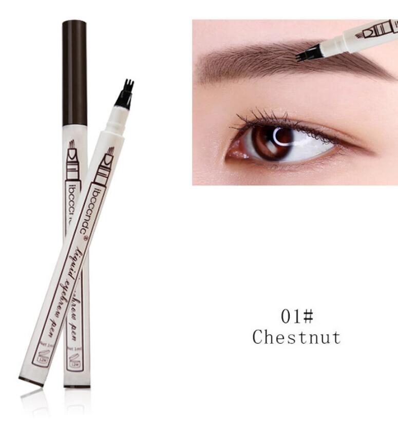 Waterproof Natural Eyebrow Pen: Four-Claw Tint Tattoo Pencil