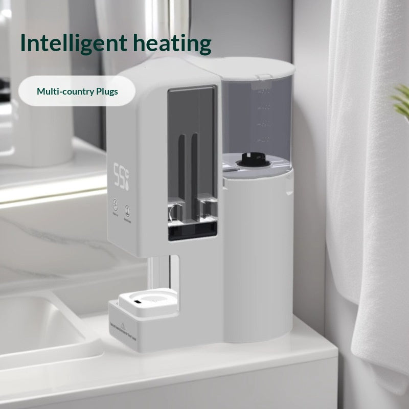 Smart Heated Towel Rack With Built-in Towel Compressor And Heater