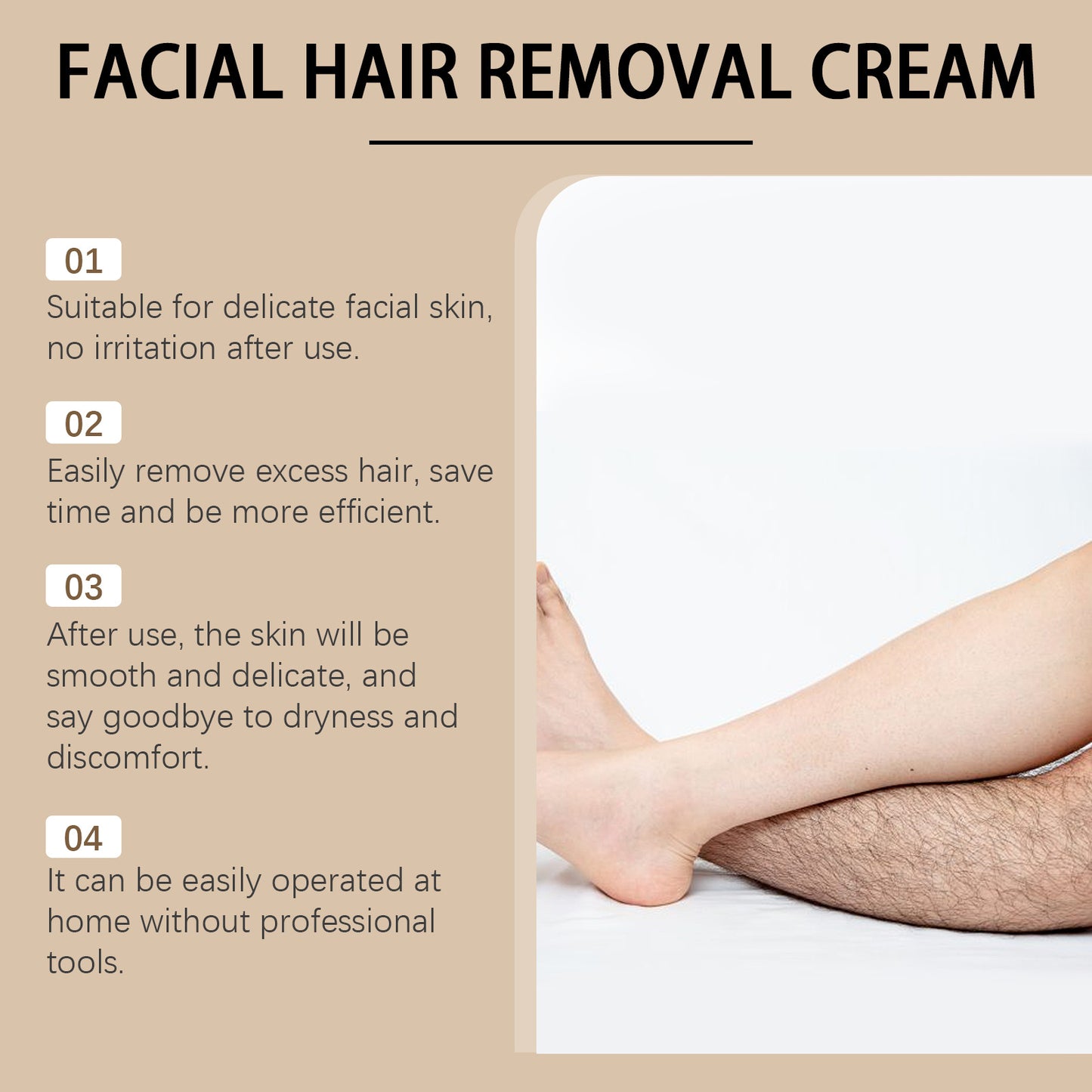 Coconut Hair Removal Cream