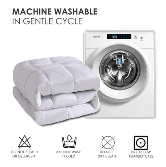 Polyester Brushed Single Quilt With Microfiber Filling