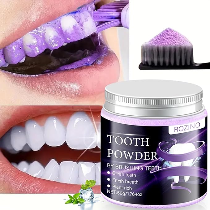 Purple Teeth Whitening Powder