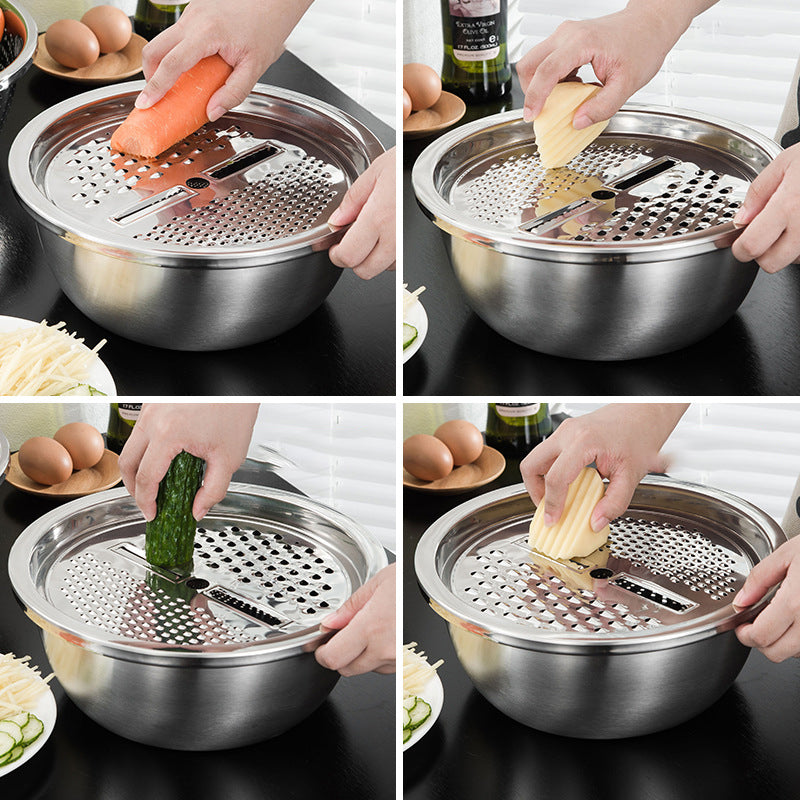 Stainless Steel Multifunctional Vegetable Slicer