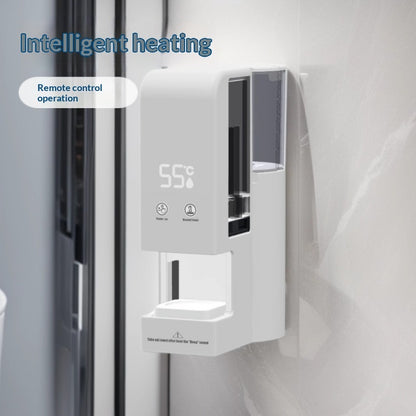 Smart Heated Towel Rack With Built-in Towel Compressor And Heater