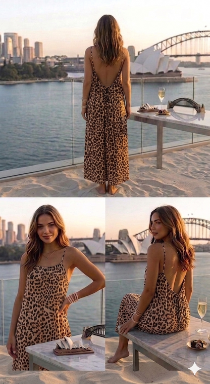 Strap Beach Vacation Dress
