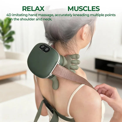 Trapezius Massager For Shoulders And Neck Cervical Spine Massage Device