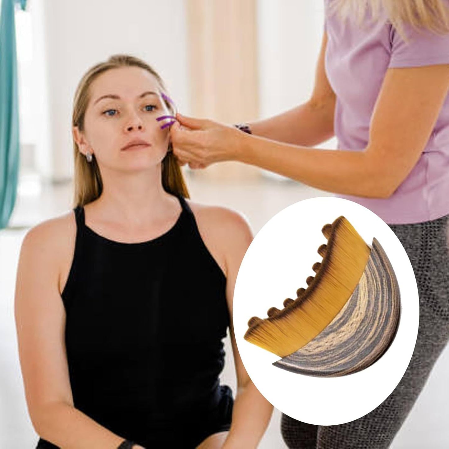 Lymph Contour Facial Massage Brush