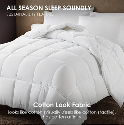 Polyester Brushed Single Quilt With Microfiber Filling