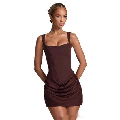 Summer Corset Dress Graceful Sleeveless Short Dresses For Party Wedding Evenning Clothing