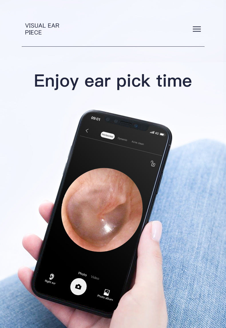 Visual Earpick Endoscope Smart WiFi