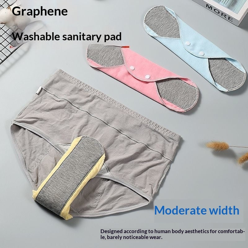 Waschbare Baumwollpads für den wiederholten Gebrauch, atmungsaktive Inkontinenzpads