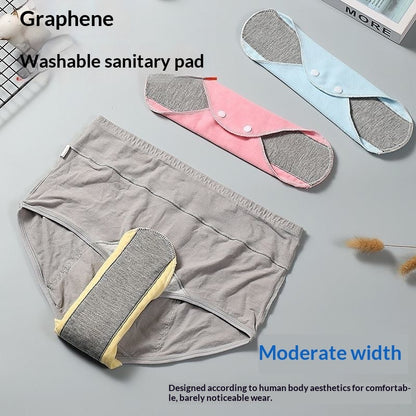 Waschbare Baumwollpads für den wiederholten Gebrauch, atmungsaktive Inkontinenzpads